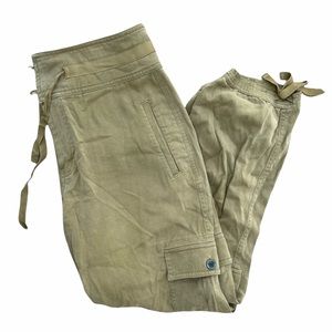 Sundance Beachcomber Crop Tie Cargo Pants